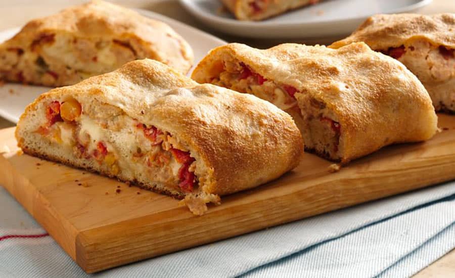 Idee Veloci Aperitivo Buffet Pranzo Sacco Ricetta Rotolo Pizza