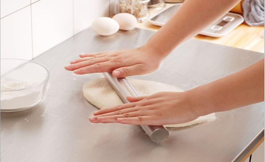Spianatoia Impastare Legno Acciaio Silicone