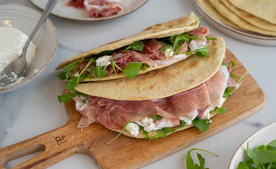 Piadina Romagnola Fatta Casa Ricetta