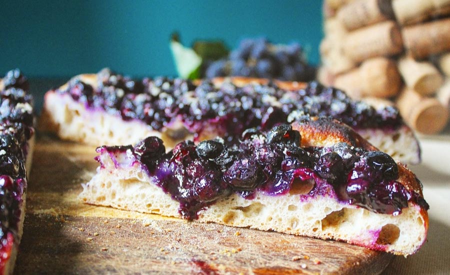 Focaccia Schiacciata Uva Ricetta Toscana